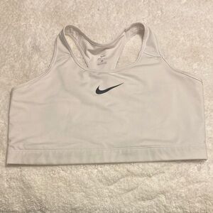 Nike Women's White Sports Bra 3X